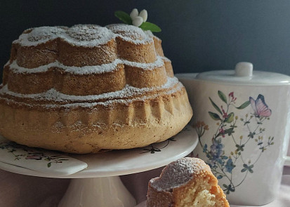 Babiččina  bábovka s vanilkou