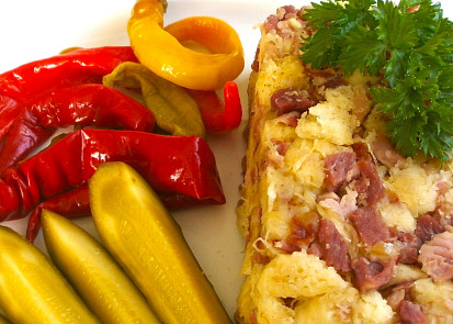 Míchanice ze zbytků od oběda