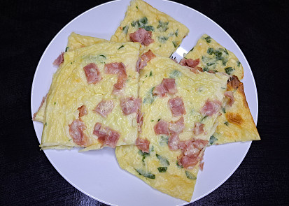 Vaječná placka na plech