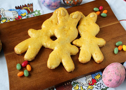 Vykrajovaní velikonoční zajíčci