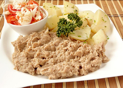 Masové hašé se smaženou cibulkou