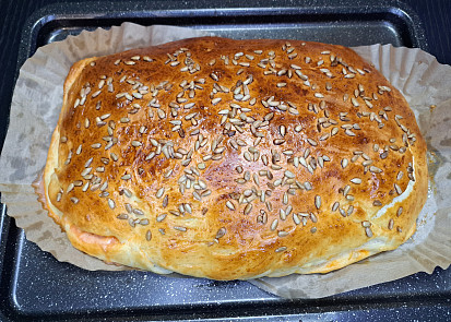 Plněná pizza kapsa