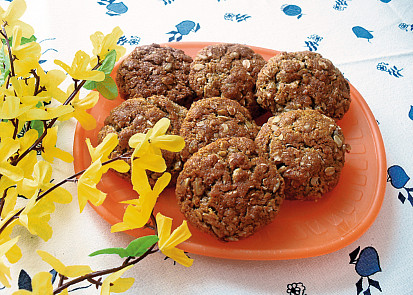 Celozrnné sušenky se slunečnicovými semínky