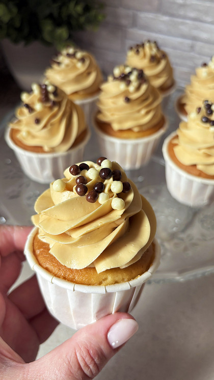 Karamelový krém na dort