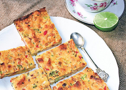 Velikonoční nadívanica se špenátem