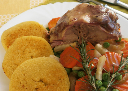 Jehněčí hřbet na rozmarýnu