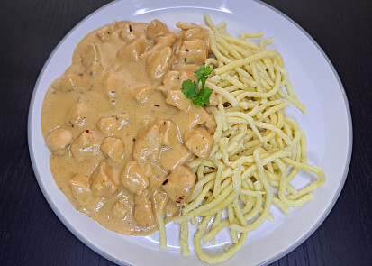 Kuřecí kousky s omáčkou nasladko