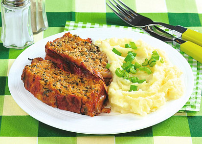 Lahodná špenátová sekaná