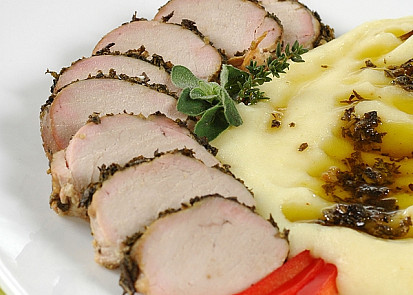 Vepřová panenka v bylinkové marinádě