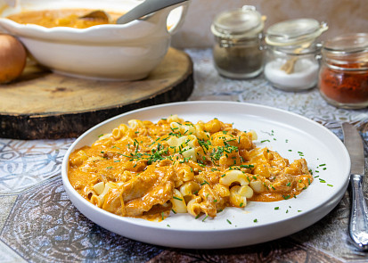 Krůtí nudličky na paprice podle Saskie Burešové