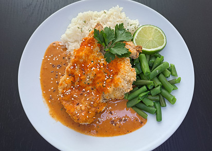 Panang kari s rýží