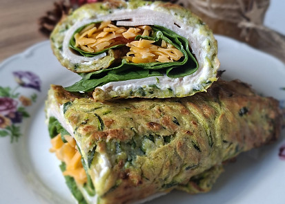Cuketová tortilla z horkovzdušné fritézy