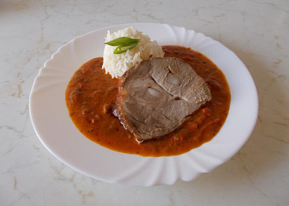 Vepřová krkovice po cikánsku