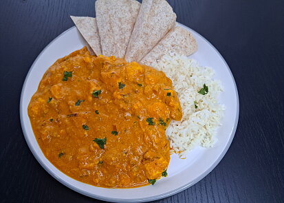 Vegetariánská tikka masala