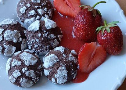 Kakaové crinkles