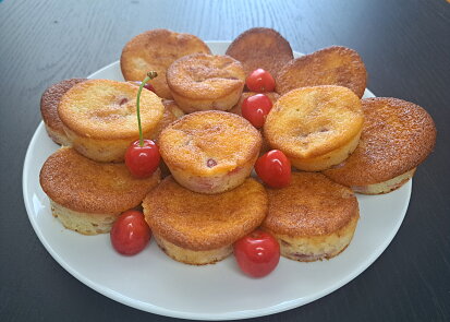 Snadné třešňové muffiny