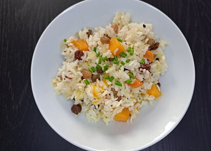 Dýňový pilaf