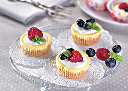 Minicheesecake s ovocem