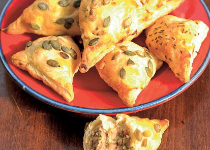 Pirožky s vepřovým masem