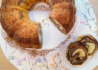Tiramisu bábovka