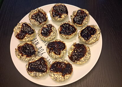 Makové muffiny z tvarohu