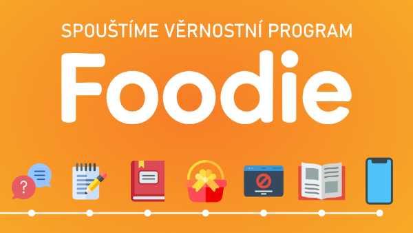 Foodie - Věrnostní program Toprecepty.cz