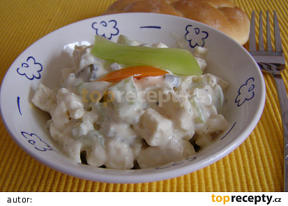 Hermelínový salát